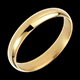 Trauring Walzer aus Gelbgold