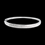 bijou or Jonc diorama barrette diamants (MM) - or blanc  - 0.25 carats - 23 diamants