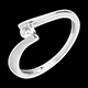 Solit�r apostrophe in Weissgold 