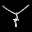 bijou Or blanc - 0,09 carat