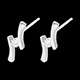 mariages boucles oreilles apostrophe diamants gm puce or bl
