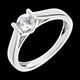 achat en ligne solitaire caldera or blanc gm 41 carats