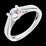 bijouteries Or blanc - 0,41 carat