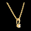 bijoux or Pendentif diamant beli�re or jaune (PM) 
