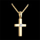 Colgante cruz diamante Solitario