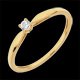 Anello Solitario Ramoscello