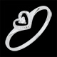 Bague Solitaire Coeur D'Amour