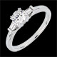 Anello Solitario Luce - 0.45 carati