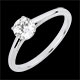 Bague Solitaire Puret� Pr�cieuse - diamant 0.50 carat
