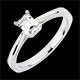 Anello Solitario Purezza di Smeraldo
