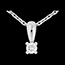 achat en ligne Pendentif diamant beli�re or blanc (MM)