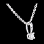 acheter en ligne Pendentif diamant beli�re or blanc (MM)