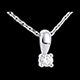 bijouteries pendentif diamant beliere or blanc gm