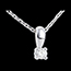 bijouteries Or blanc - 0,2 carat
