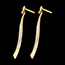 vente Boucles d'oreilles ph�nix or jaune pav�es