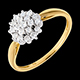 acheter bague kaleidoscope pavee diamants mm 35 carats 19