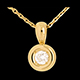 bijouterie pendentif calice beliere or jaune gm 28 carats