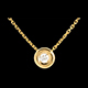 bijouterie collier calice or jaune mm