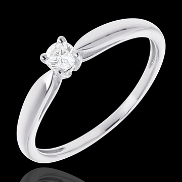 vente Solitaire roseau or blanc (PM)