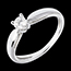 cadeau femmes Or blanc - 0,25 carat
