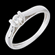 achat solitaire caldera or blanc mm