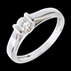 achat on line solitaire caldera or blanc gm 024 carats