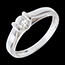 achat on line Solitaire caldera or blanc (GM) - 0.24 carats