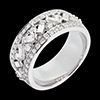 cadeaux Bague imp�ratrice or blanc diamants - 0.9 carats