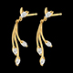 cadeau boucles d oreilles luxuriance vegetale