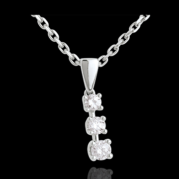 bijouterie Pendentif trilogie muguet - 0.26 carats
