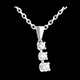 bijou or pendentif trilogie muguet 26 carats