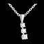 bijou Pendentif trilogie muguet - 0.26 carats