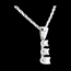 cadeau Pendentif trilogie muguet - 0.26 carats