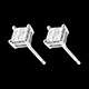 achat on line boucles oreilles damier or blanc pavees 34 carats