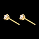 Orecchini diamanti  - punto luce oro giallo