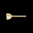 achat en ligne Boucles d'oreilles diamants (GM) - puces or jaune - 0.3 carats