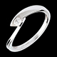 cadeaux femme solitaire calanque or blanc