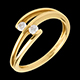 cadeau femme Bague faisceau toi & moi