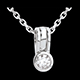 achat en ligne pendentif mousqueton diamant or blanc 21 carats
