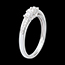 vente en ligne Bague trilogie or blanc pav�e (MM)  - 0.34 carats