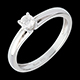 vente en ligne essentiel solitaire or blanc 21 carats