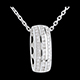 ventes pendentif roue diamants or blanc 27 carats
