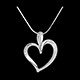 Anh�nger Sinnliches Herz - 10 Diamanten