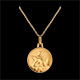 M�daille Ange Rapha�l et nuages 16mm