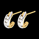 ventes boucles oreilles trilogie bipolaire carats diamant