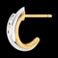 acheter en ligne boucles d'oreilles trilogie bipolaire  - 0.3 carats - 6 diamants