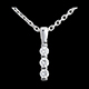 ventes en ligne pendentif totem trilogie gm or blanc 24 carats dia