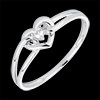 mariage Bague mon amour or blanc et diamant