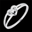 bijoux or Bague mon amour or blanc et diamant