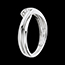 achat en ligne Bague solitaire or blanc Ondine
